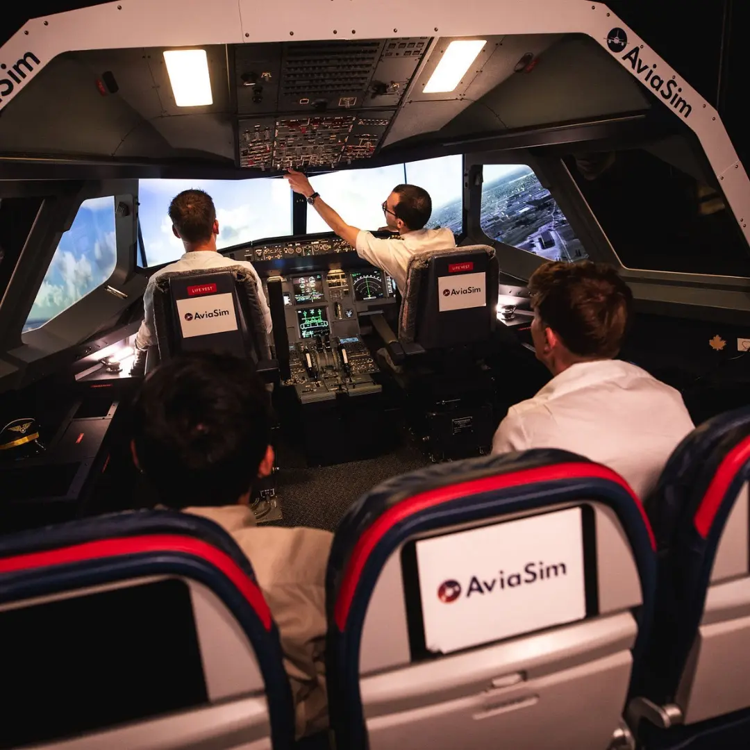 AviaSim cockpit simulateur